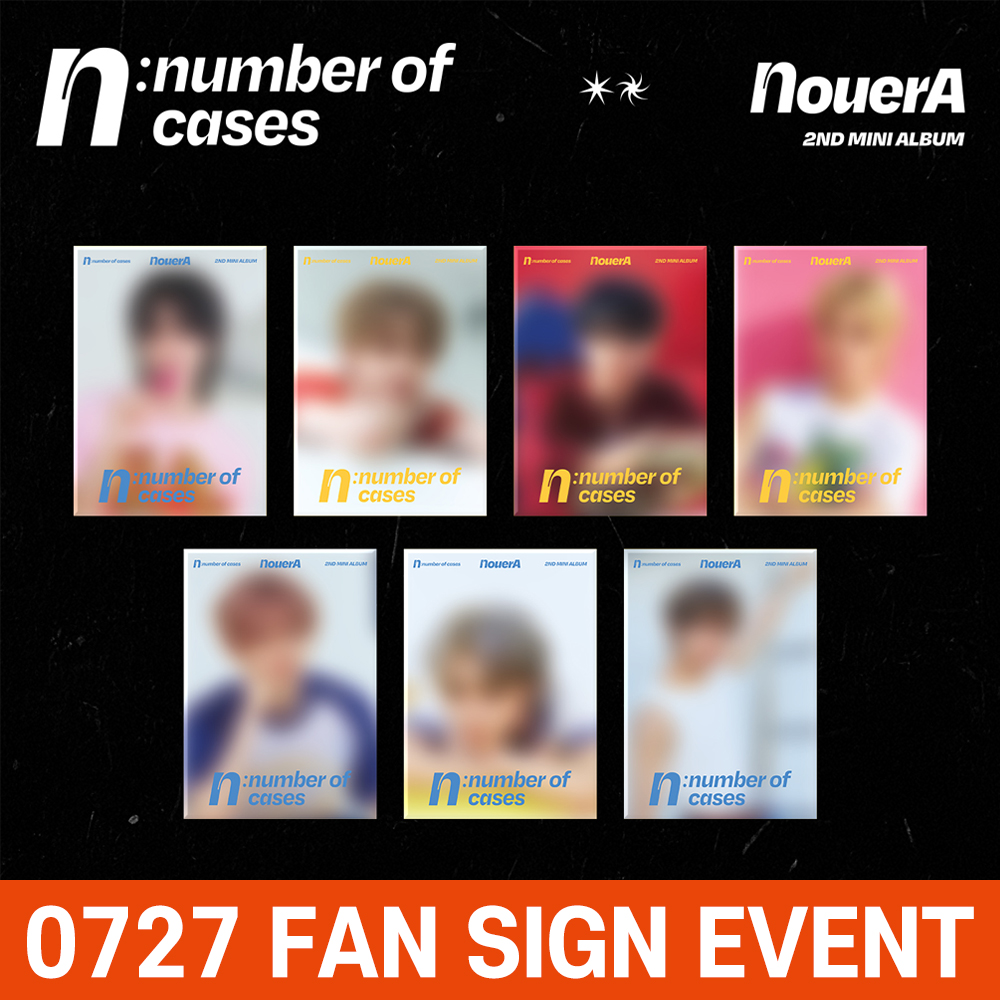[0727 대면 사인회] NouerA (누에라) - 미니 2집 [n: number of cases][POCAALBUM][7종 중 1종 랜덤 발송]-thumbnail