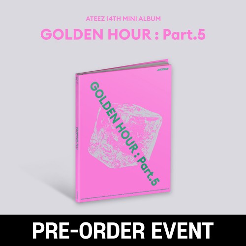 [PRE-ORDER EVENT] 에이티즈 (ATEEZ) - 14TH MINI ALBUM [GOLDEN HOUR : Part.5] [A VER.]